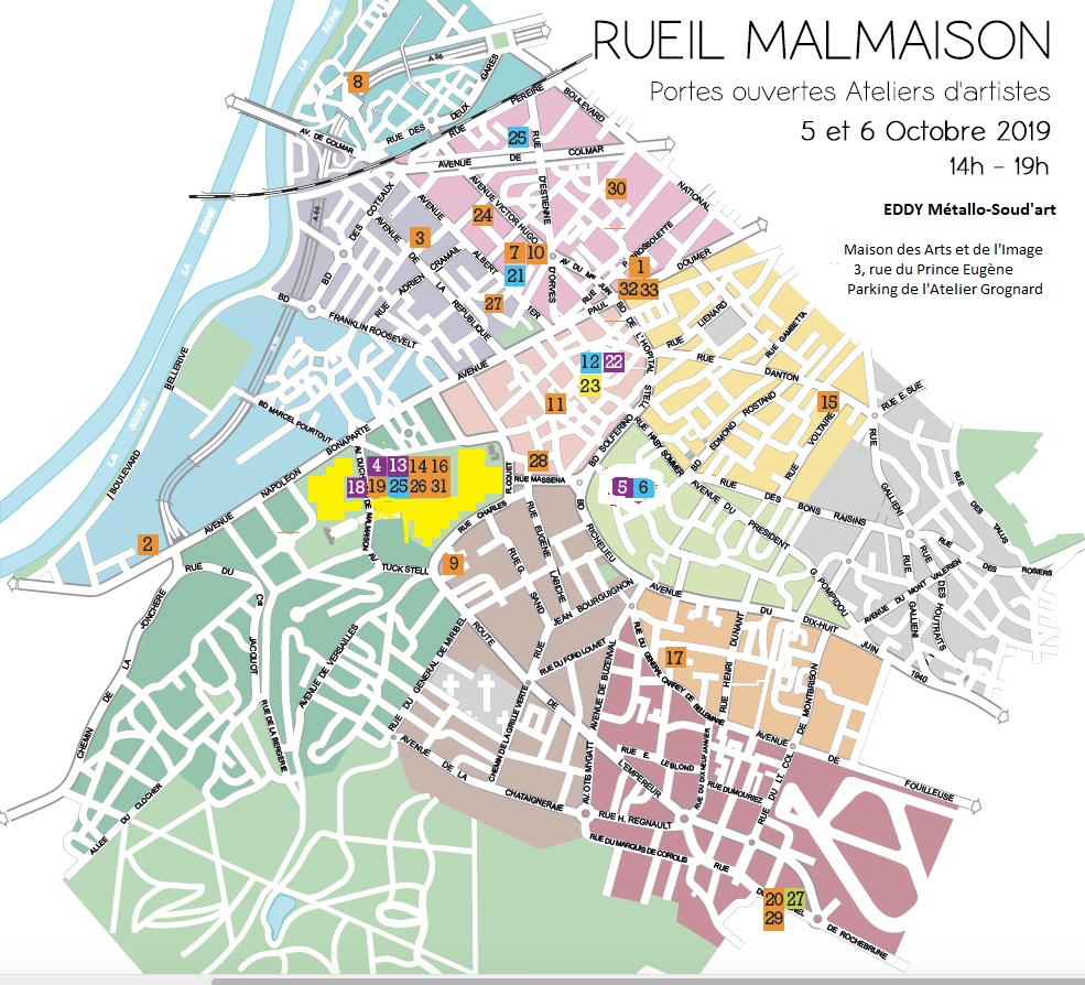 plan de rueil malmaison